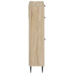 vidaXL Skriňa na topánky HAARLEM 78 x 24 x 103 cm Kompozitné drevo – Obrázok 4