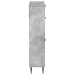 vidaXL Skriňa na topánky HAARLEM 78 x 24 x 103 cm Kompozitné drevo – Obrázok 4