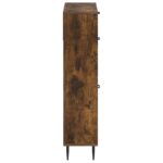 vidaXL Skriňa na topánky HAARLEM 78 x 24 x 103 cm Kompozitné drevo – Obrázok 4