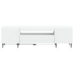 vidaXL LED TV kabinet Biela Kompozitné drevo – Obrázok 4