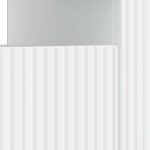 vidaXL LED TV kabinet Biela Kompozitné drevo – Obrázok 7