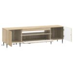 vidaXL LED TV kabinet Dub sonoma Kompozitné drevo – Obrázok 3