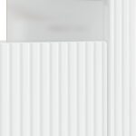 vidaXL LED TV kabinet Biela s vysokým leskom Kompozitné drevo – Obrázok 7
