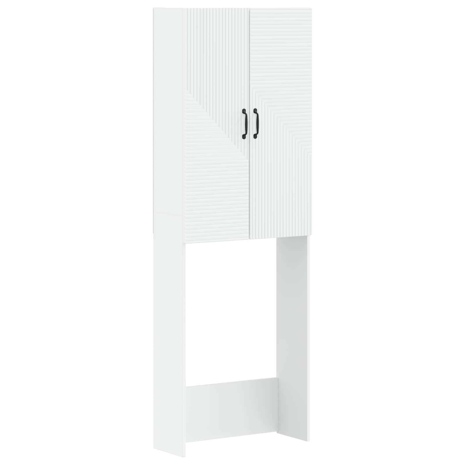 896915_1.jpg vidaXL Toaletná skriňa HAARLEM Biela 66 x 25,5 x 190 cm – Obrázok 1