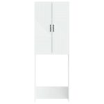 vidaXL Toaletná skriňa HAARLEM Biela 66 x 25,5 x 190 cm – Obrázok 3