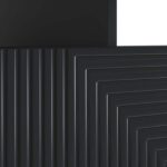 vidaXL LED TV kabinet Čierna Kompozitné drevo – Obrázok 7