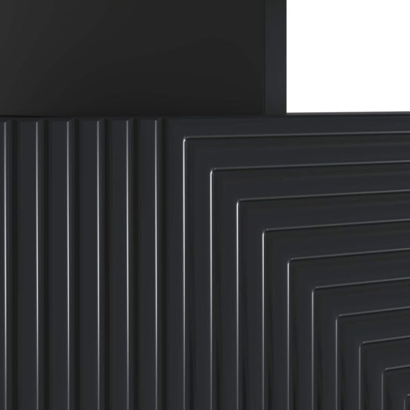 vidaXL LED TV kabinet Čierna Kompozitné drevo – Obrázok 7