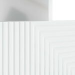 vidaXL LED TV kabinet Biela s vysokým leskom Kompozitné drevo – Obrázok 7