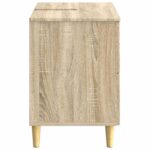 vidaXL Kúpeľňová skrinka pod umývadlo DELFT Dub sonoma 82 x 41 x 59 cm – Obrázok 4