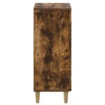 vidaXL Kúpeľňová úložná skriňa DELFT Dymový dub 30 x 31 x 80 cm – Obrázok 4