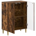 vidaXL Kúpeľňová úložná skriňa DELFT Dymový dub 59,5 x 31 x 80 cm – Obrázok 2