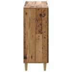 vidaXL Kúpeľňová úložná skriňa DELFT Staré drevo 59,5 x 31 x 80 cm – Obrázok 4