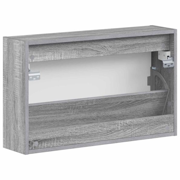 vidaXL Nástenný botník DELFT 71 x 17 x 43 cm Kompozitné drevo – Obrázok 5