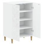 vidaXL Skriňa na topánky DELFT 59,5 x 39,5 x 90 cm Kompozitné drevo – Obrázok 2
