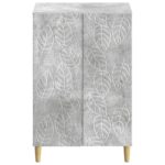 vidaXL Skriňa na topánky DELFT 59,5 x 39,5 x 90 cm Kompozitné drevo – Obrázok 3