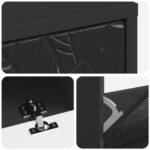 vidaXL Skriňa na topánky DELFT 78 x 24 x 103 cm Kompozitné drevo – Obrázok 6