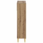 vidaXL Skriňa na topánky DELFT 78 x 24 x 103 cm Kompozitné drevo – Obrázok 4