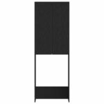 vidaXL Toaletná skriňa DELFT Čierna 66 x 25,5 x 190 cm – Obrázok 3