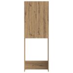 vidaXL Toaletná skriňa DELFT Dub artisan 66 x 25,5 x 190 cm – Obrázok 3