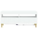 vidaXL LED TV kabinet Biela Kompozitné drevo – Obrázok 4