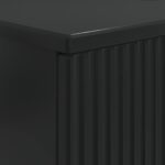 vidaXL Kúpeľňová skrinka pod umývadlo HOORN Čierna 82 x 41 x 56 cm – Obrázok 6