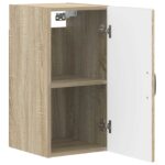 vidaXL Kúpeľňová nástenná skriňa HOORN Dub sonoma 30 x 31 x 59 cm – Obrázok 2