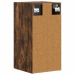 vidaXL Kúpeľňová nástenná skriňa HOORN Dymový dub 30 x 31 x 59 cm – Obrázok 5