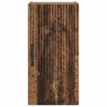 vidaXL Kúpeľňová nástenná skriňa HOORN Staré drevo 30 x 31 x 59 cm – Obrázok 3