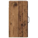 vidaXL Kúpeľňová nástenná skriňa HOORN Staré drevo 30 x 31 x 59 cm – Obrázok 4
