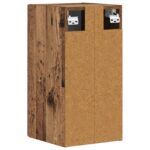 vidaXL Kúpeľňová nástenná skriňa HOORN Staré drevo 30 x 31 x 59 cm – Obrázok 5