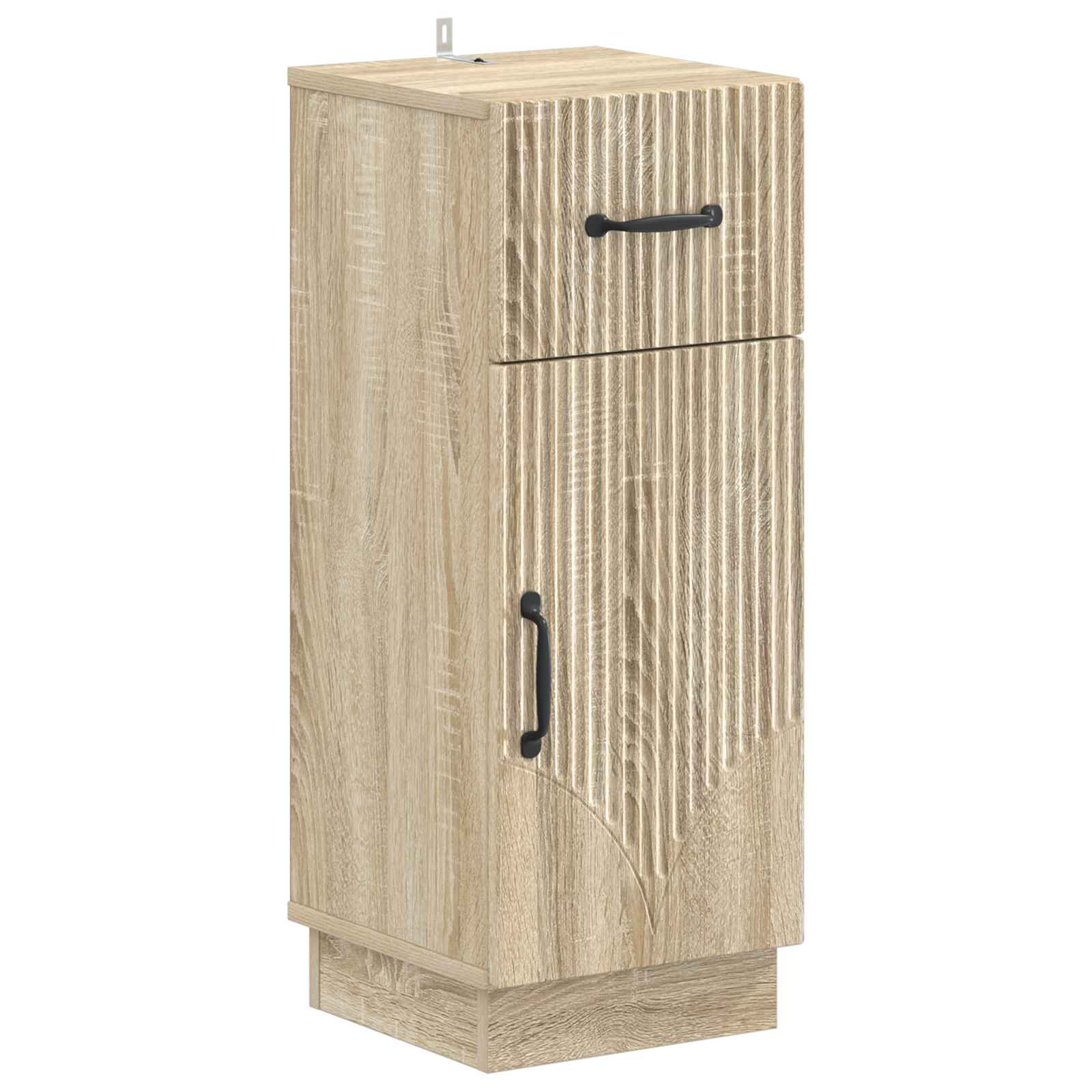 897267_1.jpg vidaXL Kúpeľňová úložná skriňa HOORN Dub sonoma 30 x 31 x 77 cm – Obrázok 1