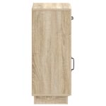 vidaXL Kúpeľňová úložná skriňa HOORN Dub sonoma 30 x 31 x 77 cm – Obrázok 4