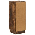 vidaXL Kúpeľňová úložná skriňa HOORN Dymový dub 30 x 31 x 77 cm – Obrázok 5