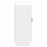 vidaXL Kúpeľňová úložná skriňa HOORN Biela 59,5 x 31 x 77 cm – Obrázok 4