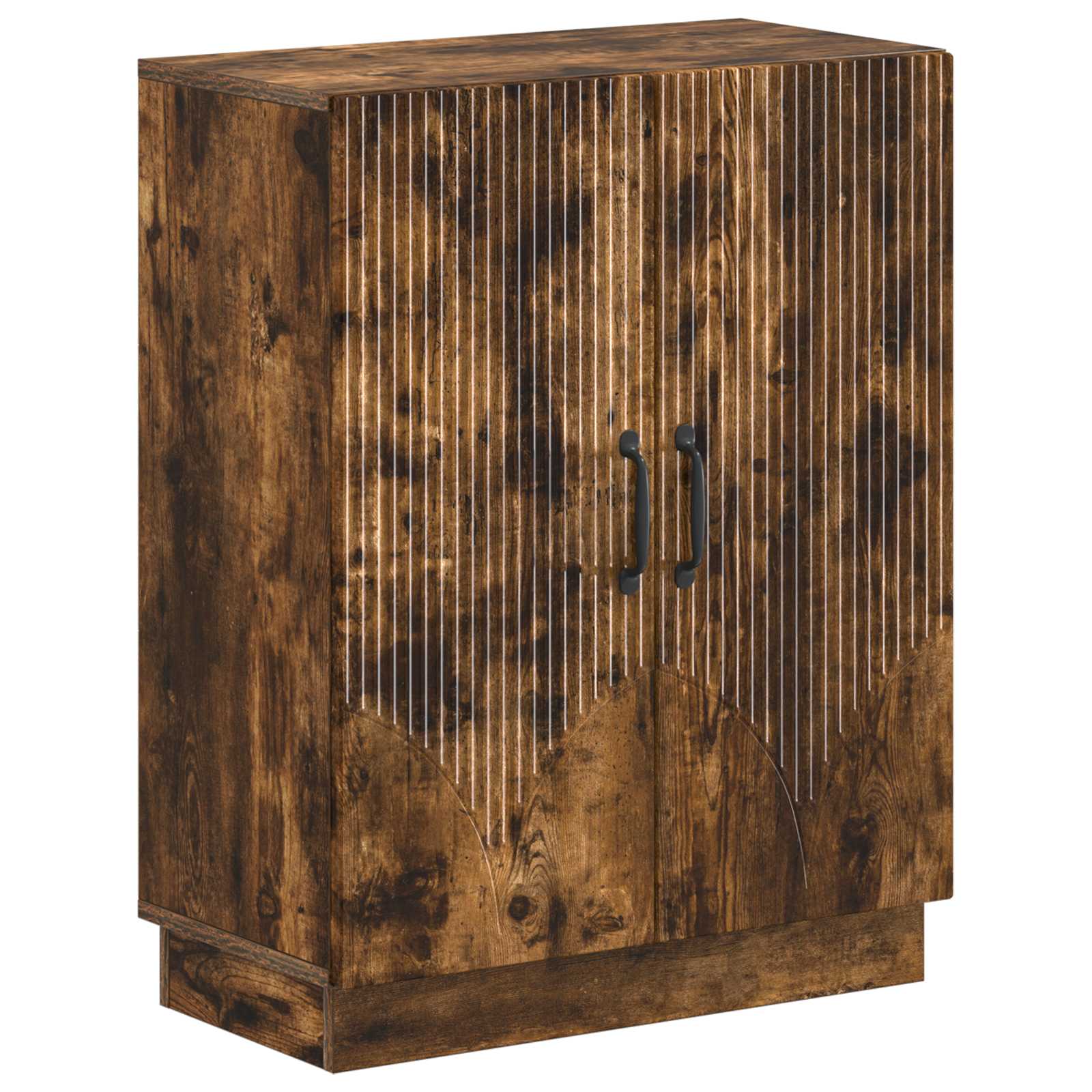 897280_1.jpg vidaXL Kúpeľňová úložná skriňa HOORN Dymový dub 59,5 x 31 x 77 cm – Obrázok 1