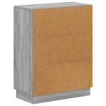 vidaXL Kúpeľňová úložná skriňa HOORN Sivý Sonoma 59,5 x 31 x 77 cm – Obrázok 5