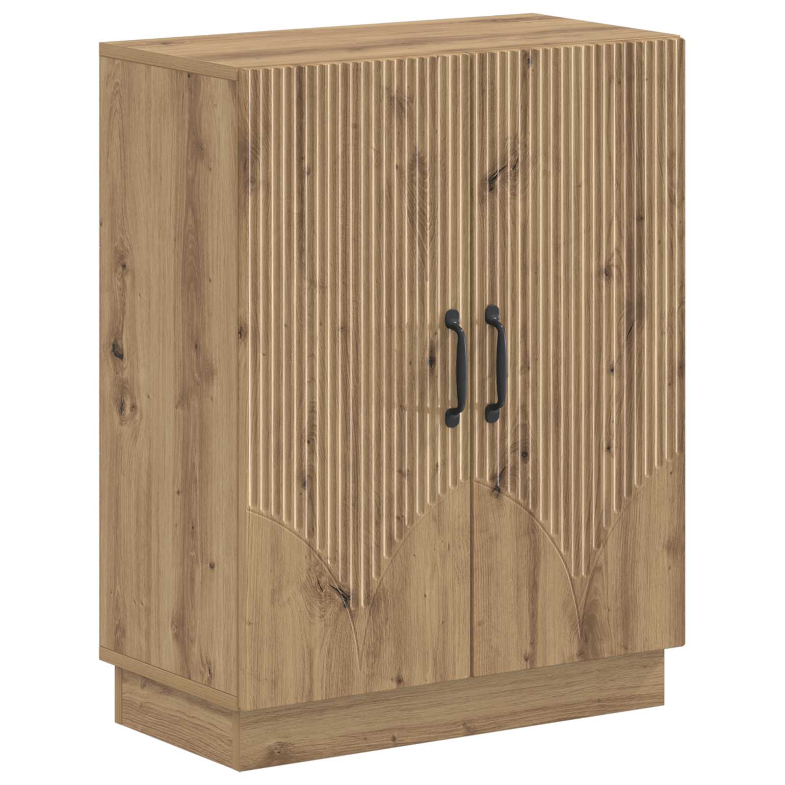 897284_1.jpg vidaXL Kúpeľňová úložná skriňa HOORN Dub artisan 59,5 x 31 x 77 cm – Obrázok 1
