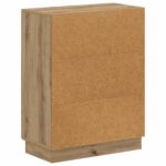 vidaXL Kúpeľňová úložná skriňa HOORN Dub artisan 59,5 x 31 x 77 cm – Obrázok 5