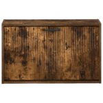 vidaXL Nástenný botník HOORN 71 x 17 x 43 cm Kompozitné drevo – Obrázok 3