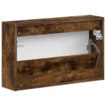 vidaXL Nástenný botník HOORN 71 x 17 x 43 cm Kompozitné drevo – Obrázok 5