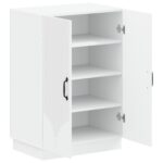 vidaXL Skriňa na topánky HOORN 59,5 x 39,5 x 87 cm Kompozitné drevo – Obrázok 2