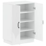 vidaXL Skriňa na topánky HOORN 59,5 x 39,5 x 87 cm Kompozitné drevo – Obrázok 2