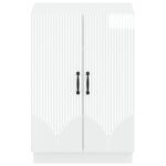 vidaXL Skriňa na topánky HOORN 59,5 x 39,5 x 87 cm Kompozitné drevo – Obrázok 3