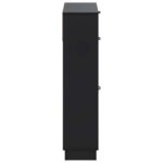vidaXL Skriňa na topánky HOORN 78 x 24 x 100 cm Kompozitné drevo – Obrázok 4