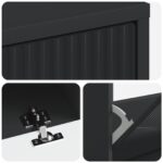 vidaXL Skriňa na topánky HOORN 78 x 24 x 100 cm Kompozitné drevo – Obrázok 6
