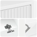 vidaXL Skriňa na topánky HOORN 78 x 24 x 100 cm Kompozitné drevo – Obrázok 6