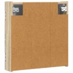 vidaXL Skriňa na terč HOORN Dub sonoma 52,5 x 10,5 x 53,5 cm – Obrázok 5