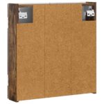 vidaXL Skriňa na terč HOORN Dymový dub 52,5 x 10,5 x 53,5 cm – Obrázok 5