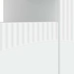 vidaXL LED TV kabinet Biela Kompozitné drevo – Obrázok 7