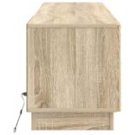 vidaXL LED TV kabinet Dub sonoma Kompozitné drevo – Obrázok 5